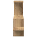 Raft de perete, lemn artizanal, 104x15x49 cm, lemn prelucrat - WALTI WALTI