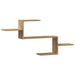 Raft de perete, lemn artizanal, 104x15x49 cm, lemn prelucrat - WALTI WALTI