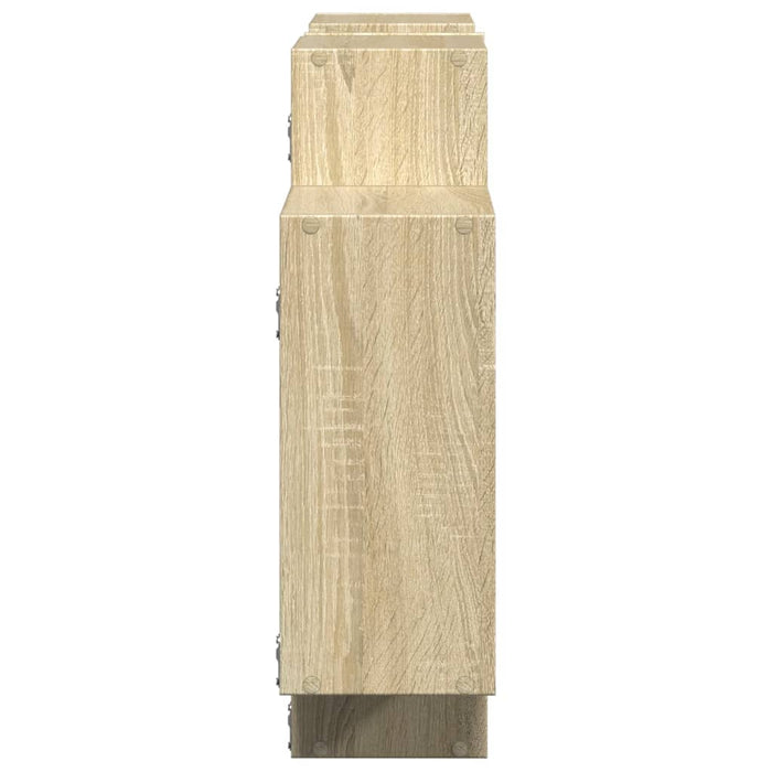 Raft de perete, stejar sonoma, 159x18x65 cm, lemn prelucrat - WALTI WALTI