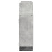 Raft de perete, gri beton, 159x18x65 cm, lemn prelucrat - WALTI WALTI