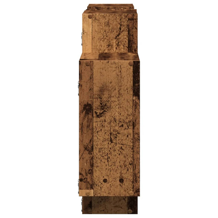 Raft de perete, lemn vechi, 159x18x65 cm, lemn prelucrat - WALTI WALTI