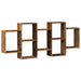 Raft de perete, lemn vechi, 159x18x65 cm, lemn prelucrat - WALTI WALTI