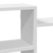 Raft de perete, alb, 129x18x42 cm, lemn prelucrat - WALTI WALTI