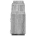 Raft de perete, gri sonoma, 129x18x42 cm, lemn prelucrat - WALTI WALTI