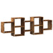Raft de perete, lemn vechi, 129x18x42 cm, lemn prelucrat - WALTI WALTI