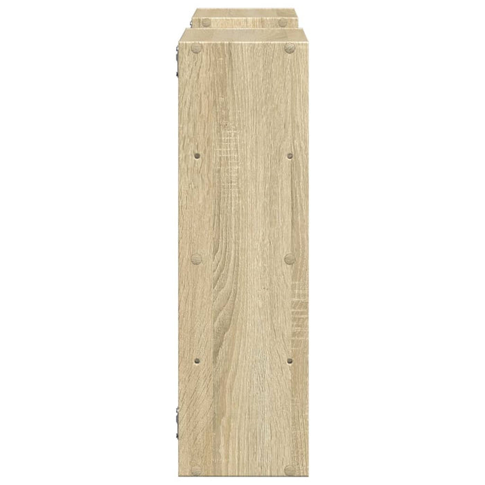 Raft de perete, stejar sonoma, 96x18x60 cm, lemn prelucrat WALTI