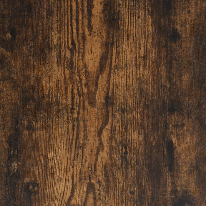 Raft de perete, stejar fumuriu, 96x18x60 cm, lemn prelucrat WALTI