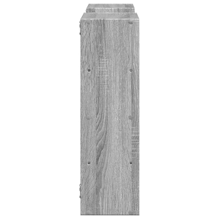 Raft de perete, gri sonoma, 96x18x60 cm, lemn prelucrat WALTI