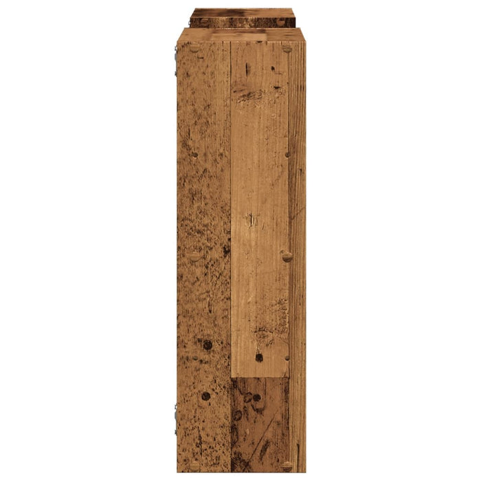 Raft de perete, lemn vechi, 96x18x60 cm, lemn prelucrat WALTI
