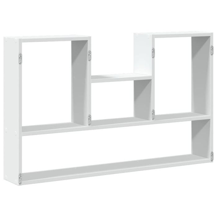 Raft de perete, alb, 99x15x60 cm, lemn prelucrat - WALTI WALTI