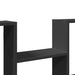Raft de perete, negru, 99x15x60 cm, lemn prelucrat - WALTI WALTI