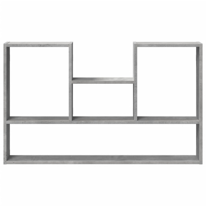 Raft de perete, gri beton, 99x15x60 cm, lemn prelucrat - WALTI WALTI