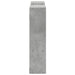 Raft de perete, gri beton, 99x15x60 cm, lemn prelucrat - WALTI WALTI