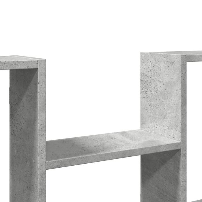Raft de perete, gri beton, 99x15x60 cm, lemn prelucrat - WALTI WALTI