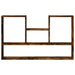 Raft de perete, stejar fumuriu, 99x15x60 cm, lemn prelucrat - WALTI WALTI