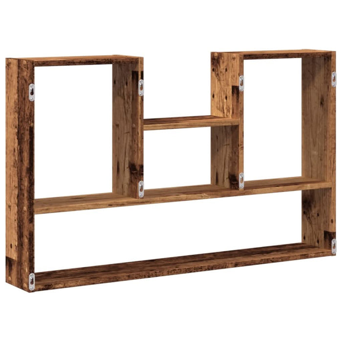 Raft de perete, lemn vechi, 99x15x60 cm, lemn prelucrat - WALTI WALTI