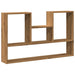 Raft de perete, lemn artizanal, 99x15x60 cm, lemn prelucrat - WALTI WALTI