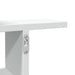 Rafturi de perete, 2 buc., alb, 38x12x38 cm, lemn prelucrat - WALTI WALTI