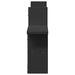 Rafturi de perete, 2 buc., negru, 38x12x38 cm, lemn prelucrat - WALTI WALTI