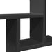 Rafturi de perete, 2 buc., negru, 38x12x38 cm, lemn prelucrat - WALTI WALTI