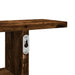 Rafturi perete 2 buc. stejar fumuriu 38x12x38 cm lemn prelucrat - WALTI WALTI