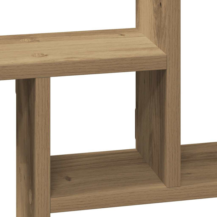 Rafturi perete 2buc. stejar artizanal 38x12x38cm lemn prelucrat - WALTI WALTI
