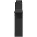 Rafturi de perete, 2 buc., negru, 50x12x50 cm, lemn prelucrat - WALTI WALTI