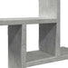 Rafturi perete, 2 buc., gri beton, 50x12x50 cm, lemn prelucrat - WALTI WALTI