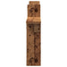 Rafturi perete, 2 buc., lemn vechi, 50x12x50 cm, lemn prelucrat - WALTI WALTI