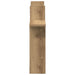 Rafturi perete 2buc. stejar artizanal 50x12x50cm lemn prelucrat - WALTI WALTI