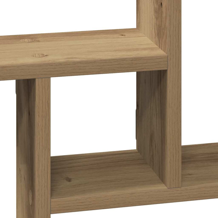 Rafturi perete 2buc. stejar artizanal 50x12x50cm lemn prelucrat - WALTI WALTI