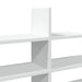 Raft de perete, alb, 124,5x18x60,5 cm, lemn prelucrat - WALTI WALTI