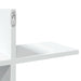 Raft de perete, alb, 124,5x18x60,5 cm, lemn prelucrat - WALTI WALTI