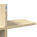 Raft de perete, stejar sonoma, 124,5x18x60,5 cm, lemn prelucrat - WALTI WALTI