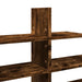 Raft perete, stejar fumuriu, 124,5x18x60,5 cm, lemn prelucrat - WALTI WALTI