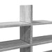Raft de perete, gri sonoma, 124,5x18x60,5 cm, lemn prelucrat - WALTI WALTI