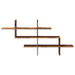 Raft de perete, lemn vechi, 124,5x18x60,5 cm, lemn prelucrat - WALTI WALTI