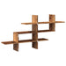 Raft de perete, lemn vechi, 124,5x18x60,5 cm, lemn prelucrat - WALTI WALTI