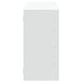 Raft de perete, alb, 100x25x50 cm, lemn prelucrat - WALTI WALTI