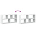 Raft de perete, alb, 100x25x50 cm, lemn prelucrat - WALTI WALTI