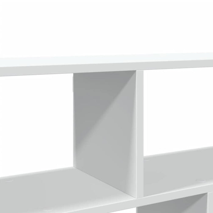 Raft de perete, alb, 100x25x50 cm, lemn prelucrat - WALTI WALTI