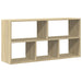 Raft de perete, stejar sonoma, 100x25x50 cm, lemn prelucrat - WALTI WALTI