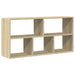 Raft de perete, stejar sonoma, 100x25x50 cm, lemn prelucrat - WALTI WALTI