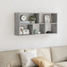 Raft de perete, gri beton, 100x25x50 cm, lemn prelucrat - WALTI WALTI