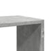 Raft de perete, gri beton, 100x25x50 cm, lemn prelucrat - WALTI WALTI
