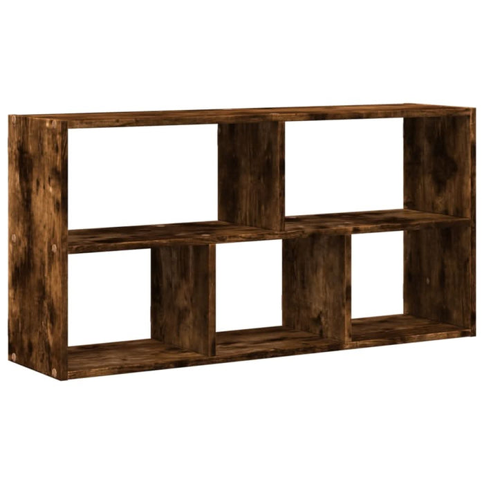 Raft de perete, stejar fumuriu, 100x25x50 cm, lemn prelucrat - WALTI WALTI
