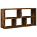 Raft de perete, stejar fumuriu, 100x25x50 cm, lemn prelucrat - WALTI WALTI