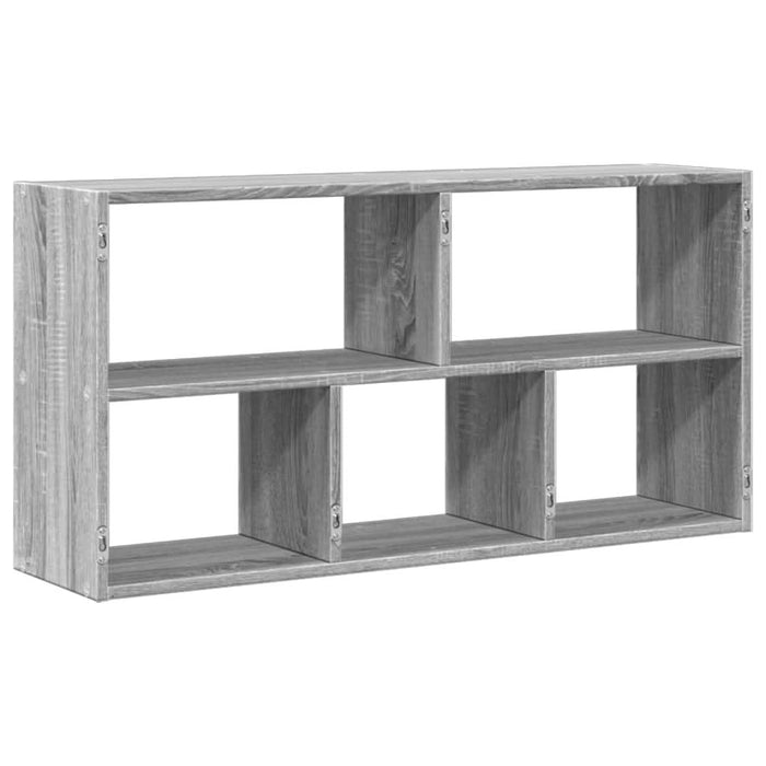 Raft de perete, gri sonoma, 100x25x50 cm, lemn prelucrat - WALTI WALTI