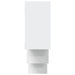 Raft de perete, alb, 159x18x66 cm, lemn prelucrat - WALTI WALTI