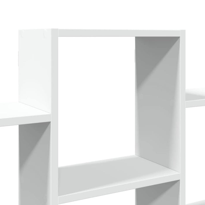 Raft de perete, alb, 159x18x66 cm, lemn prelucrat - WALTI WALTI